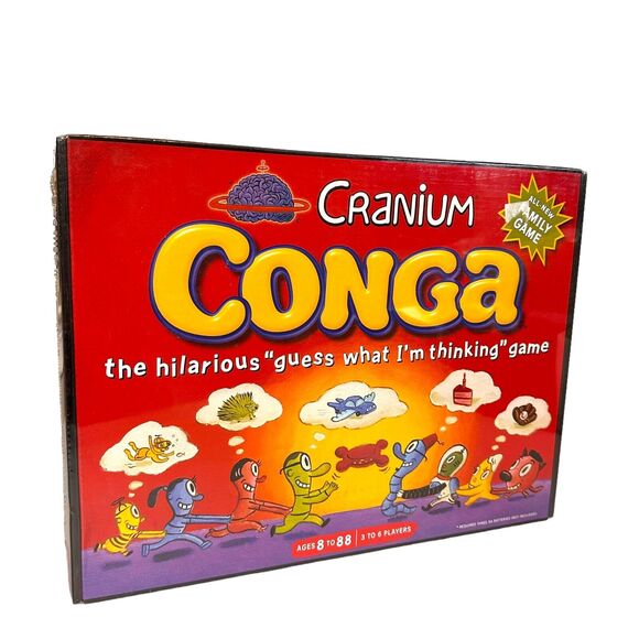 Cranium Conga Game New and Factory Sealed 2003 The Hilarious Guess What Im - Picture 9 of 9